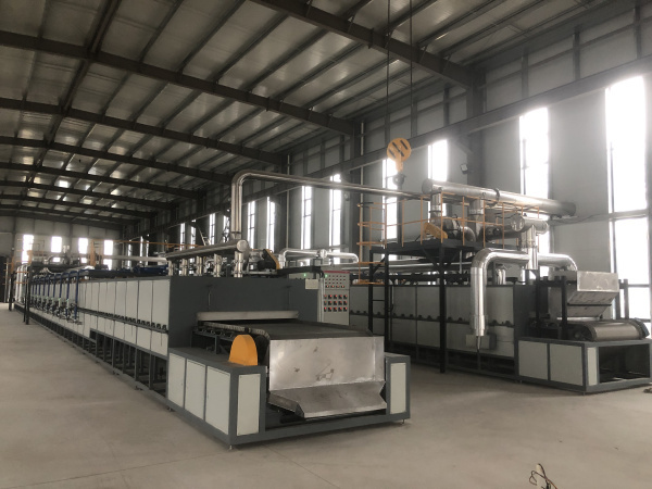 產(chǎn)品用途：焙燒催化劑載體，規(guī)格：48-1.6米燃?xì)饩W(wǎng)帶窯